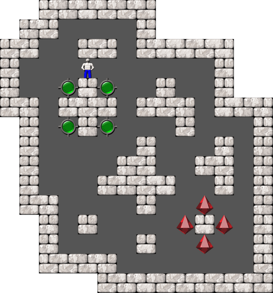 Sokoban Alberto Garcia 3 level 46